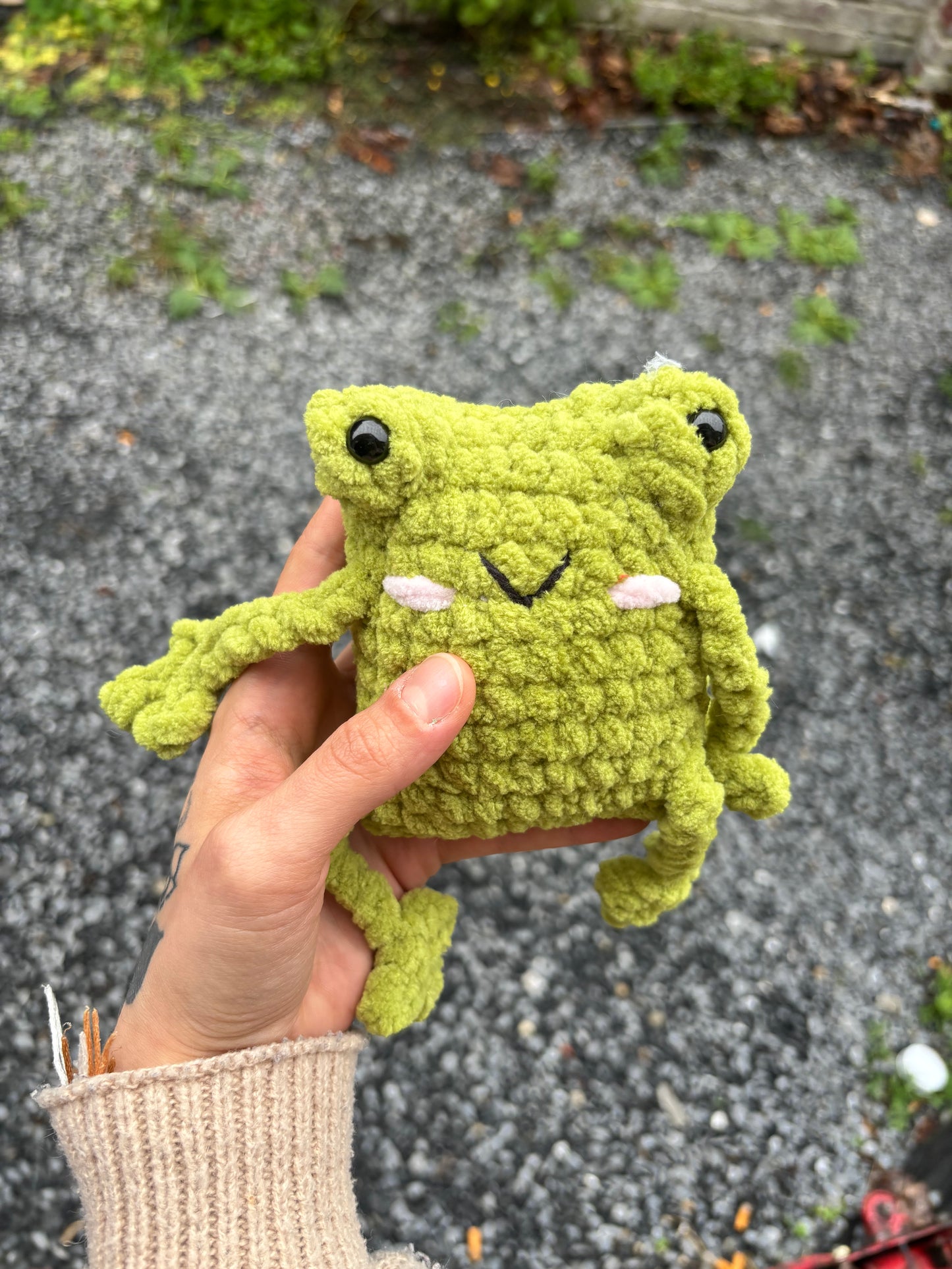 Peluche grenouille