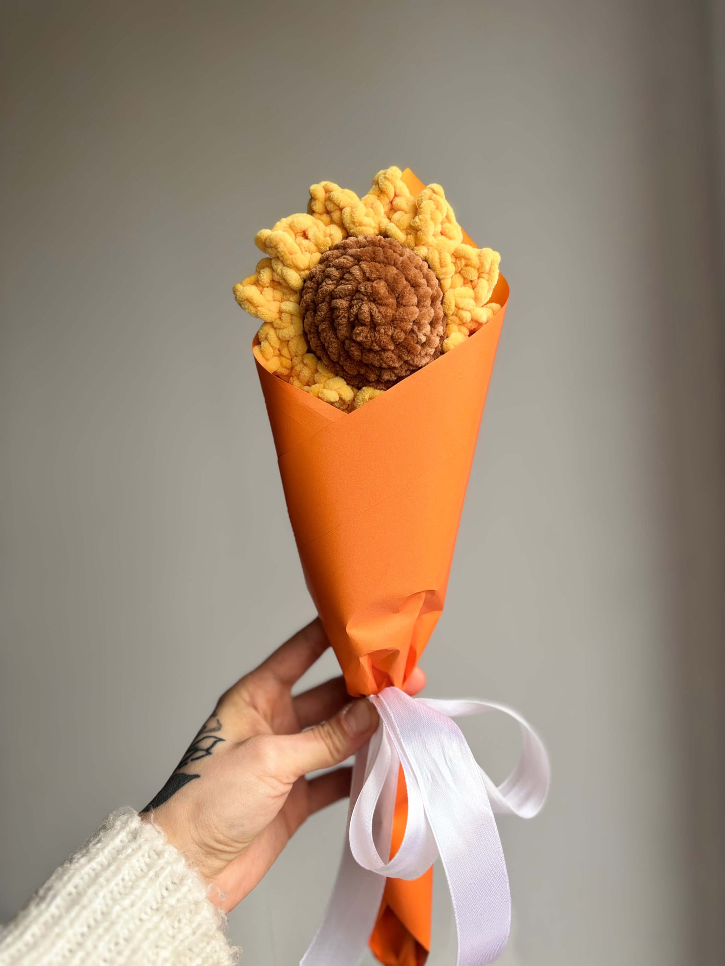 fleur tournesol fait main décoration