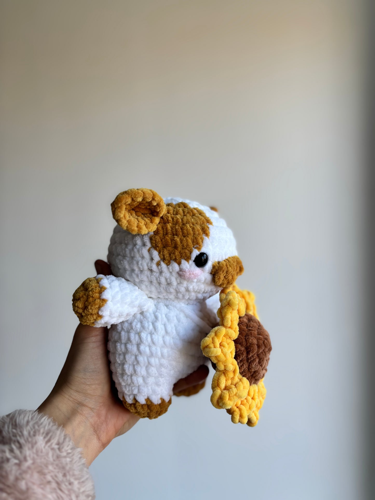 Peluche Vache tournesol