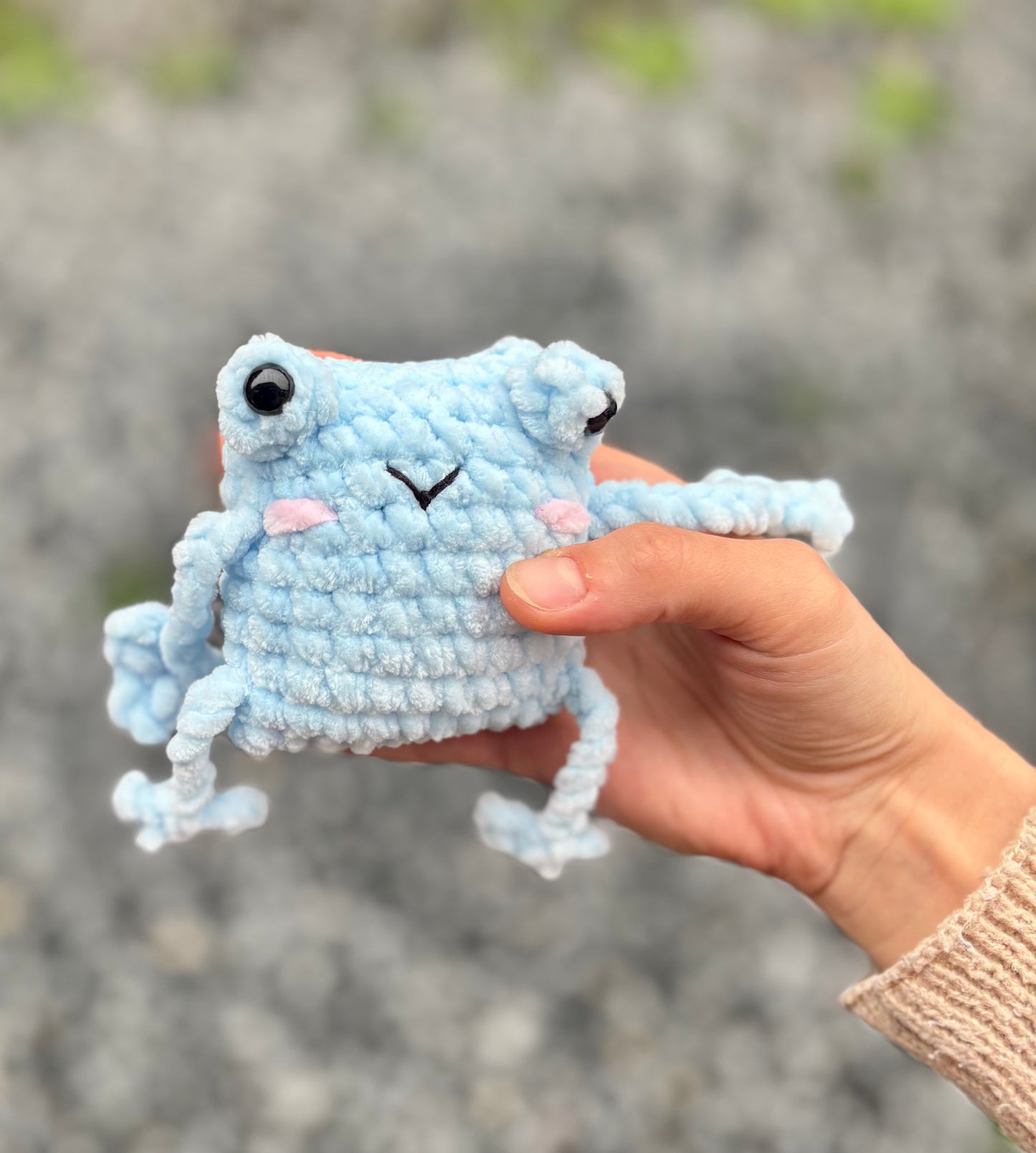 Peluche grenouille