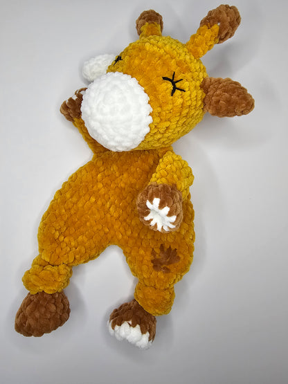 Peluche girafe fait à la main 