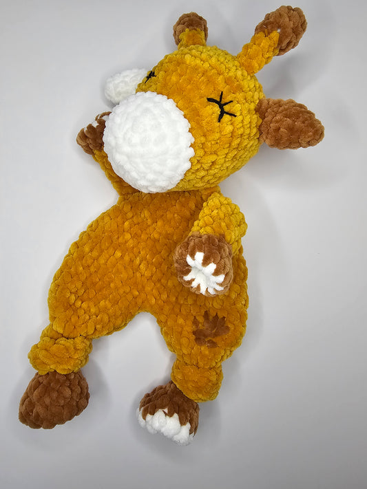 Peluche girafe fait à la main 